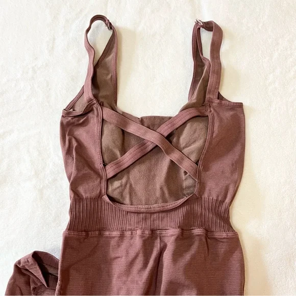 Free People Good Karma Onesie in Nutmeg - Picture 4 of 9